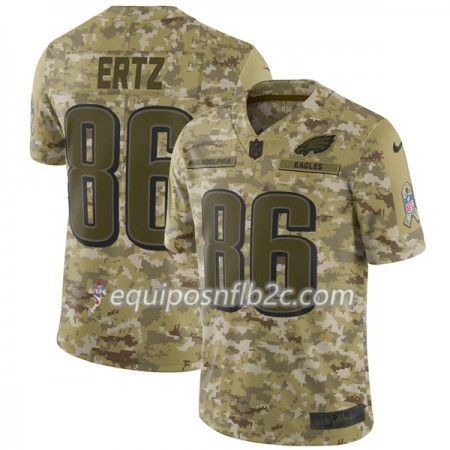 Camiseta Hombre NFL Philadelphia Eagles ERTZ 86 Nike Salute to Service